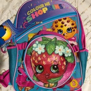 Strawberry Shopkins backpack